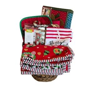 Christmas/Holiday Kitchen Decor Gift Basket